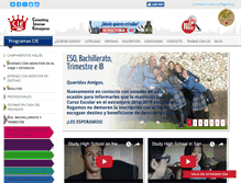 Tablet Screenshot of cie.es